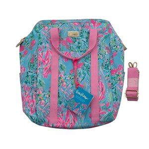 New - Lilly Pulitzer Best Fishes Backpack Cooler